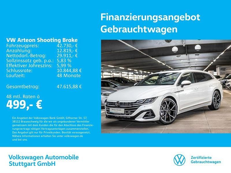 Weiß Gebraucht 2025 VW Arteon R-line Limousine | 42.730 € (Fairer Preis) - Bild 1/4