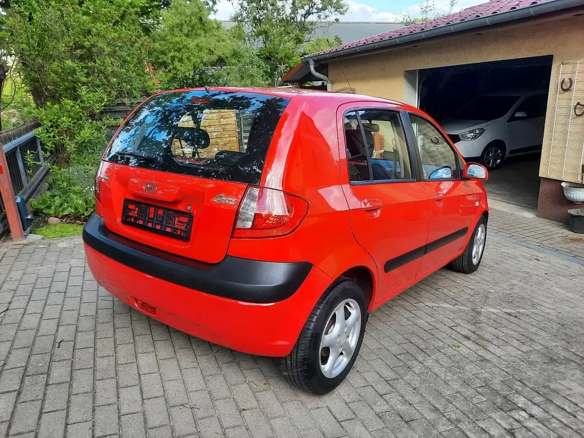 Gebraucht Hyundai Getz 97 PS (71 kW) 2006 Rot Kleinwagen