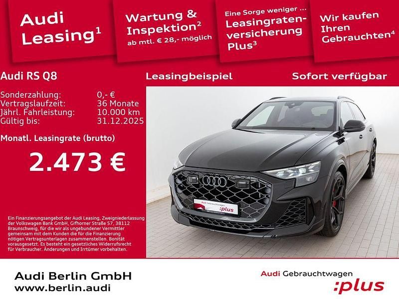 Mythosschwarz metallic Gebraucht 2025 Audi RS Q8 Performance SUV | 179.990 € - Bild 1/3