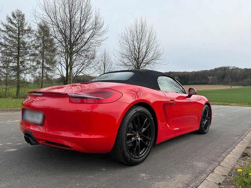 Gebraucht Porsche Boxster 265 PS (194 kW) 2013 Rot Cabrio