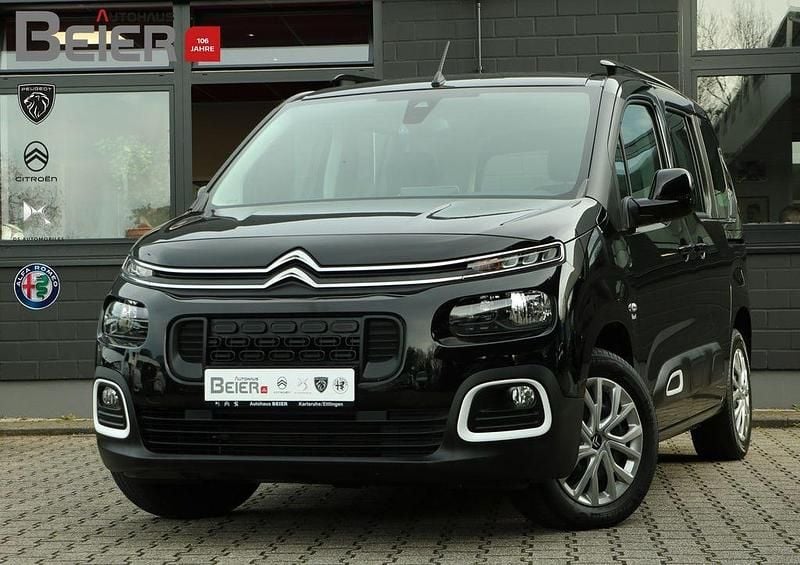 Schwarz Gebraucht 2019 Citroën Berlingo Feel Van / Kleinbus | 18.980 € (Fairer Preis) - Bild 1/4