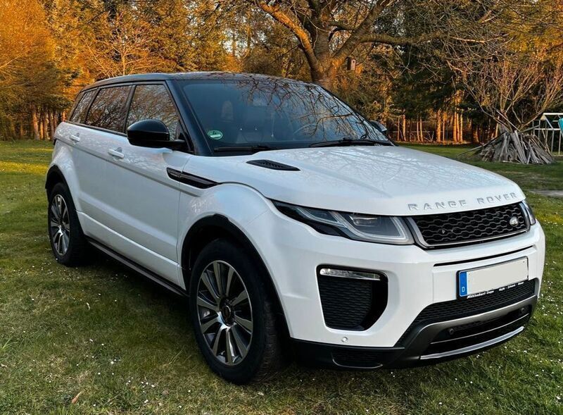 Weiß Gebraucht 2019 Land Rover Range Rover evoque Black Edition SUV | 25.600 € (Superpreis) - Bild 1/4