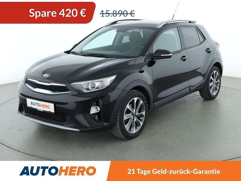 Schwarz Gebraucht 2021 Kia Stonic Vision SUV | 15.470 € (Fairer Preis) - Bild 1/3