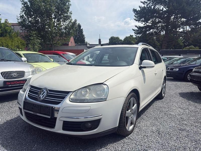 Weiß Gebraucht 2008 VW Golf V Sportline Kombi | 2.999 € (Guter Preis) - Bild 1/4