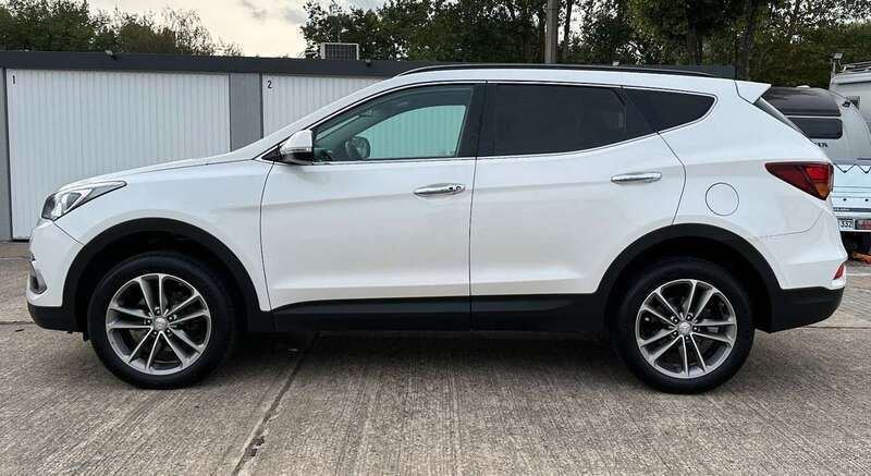 Weiß Gebraucht 2015 Hyundai Santa Fe SUV | 11.500 € (Superpreis) - Bild 1/4