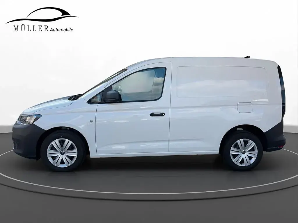 Gebraucht VW Caddy Basis 75 PS (55 kW) 2022 Weiß Van / Kleinbus