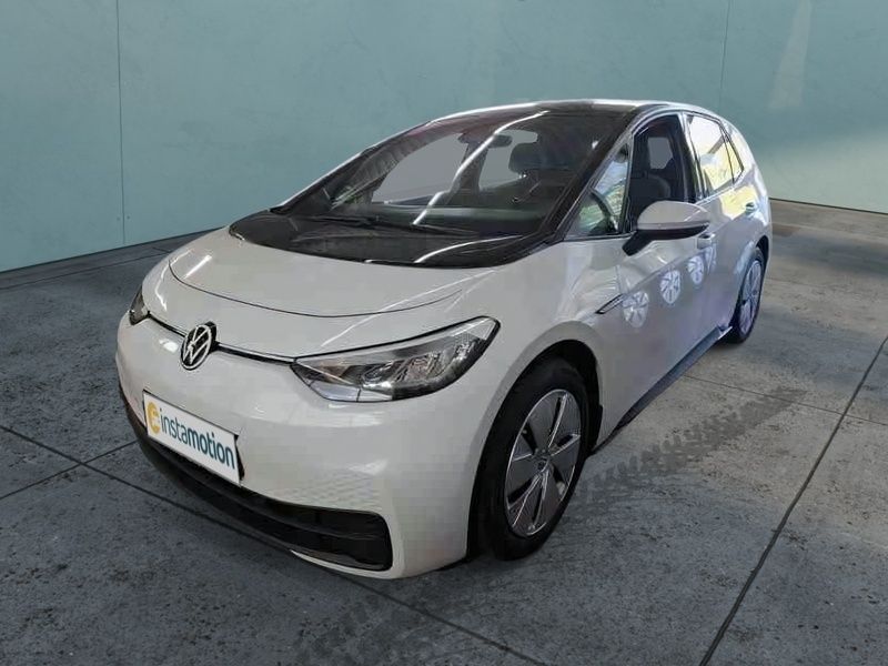 Weiß Gebraucht 2021 VW ID.3 Pro Performance Kleinwagen | 20.270 € (Guter Preis) - Bild 1/2