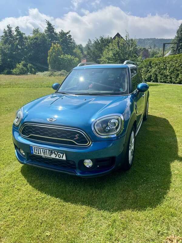 Blau Gebraucht 2017 Mini Cooper SD Countryman SUV | 18.888 € (Guter Preis) - Bild 1/4