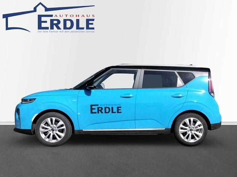 Gebraucht Kia Soul Inspiration 150 kW (204 PS) 2024 (fb3) surf blue & schwarz SUV