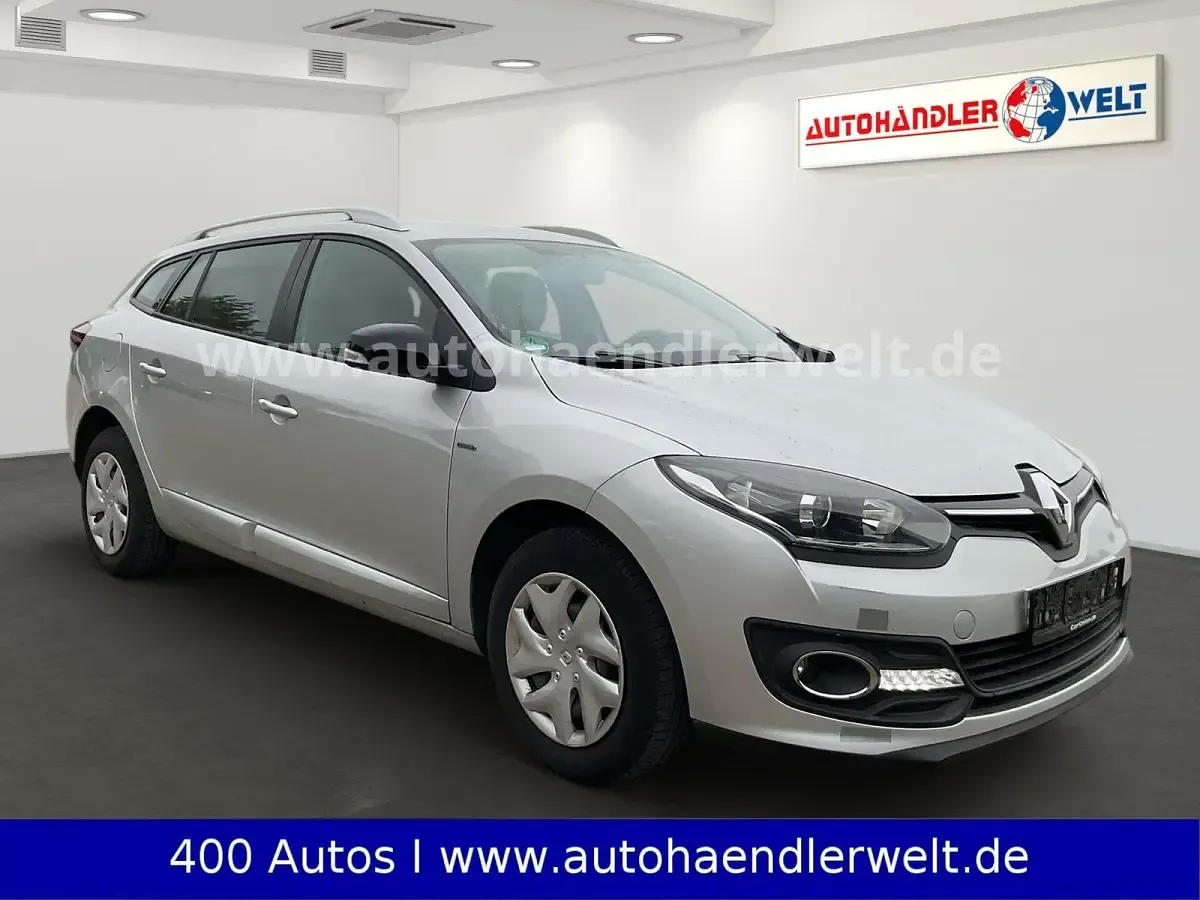 Gebraucht Renault Mégane GrandTour LIMITED 116 PS (85 kW) 2016 Silber Kombi