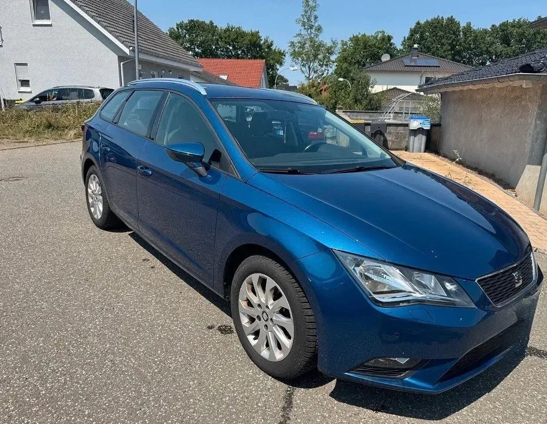 Gebraucht Seat Leon ST Style 110 PS (80 kW) 2016 Blau Kombi