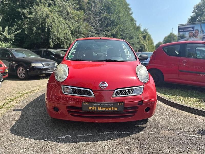Rot Gebraucht 2009 Nissan Micra Visia Kleinwagen | 1.999 € (Fairer Preis) - Bild 1/4