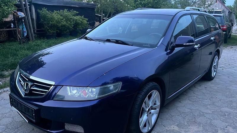 Blau Gebraucht 2003 Honda Accord Comfort Kombi | 1.200 € (Guter Preis) - Bild 1/4