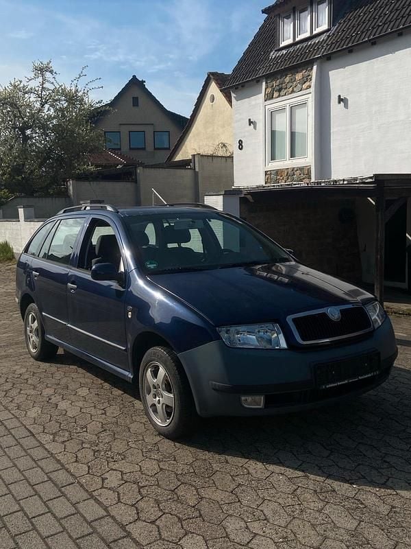 Gebraucht Skoda Fabia 75 PS (55 kW) 2002 Blau Kombi