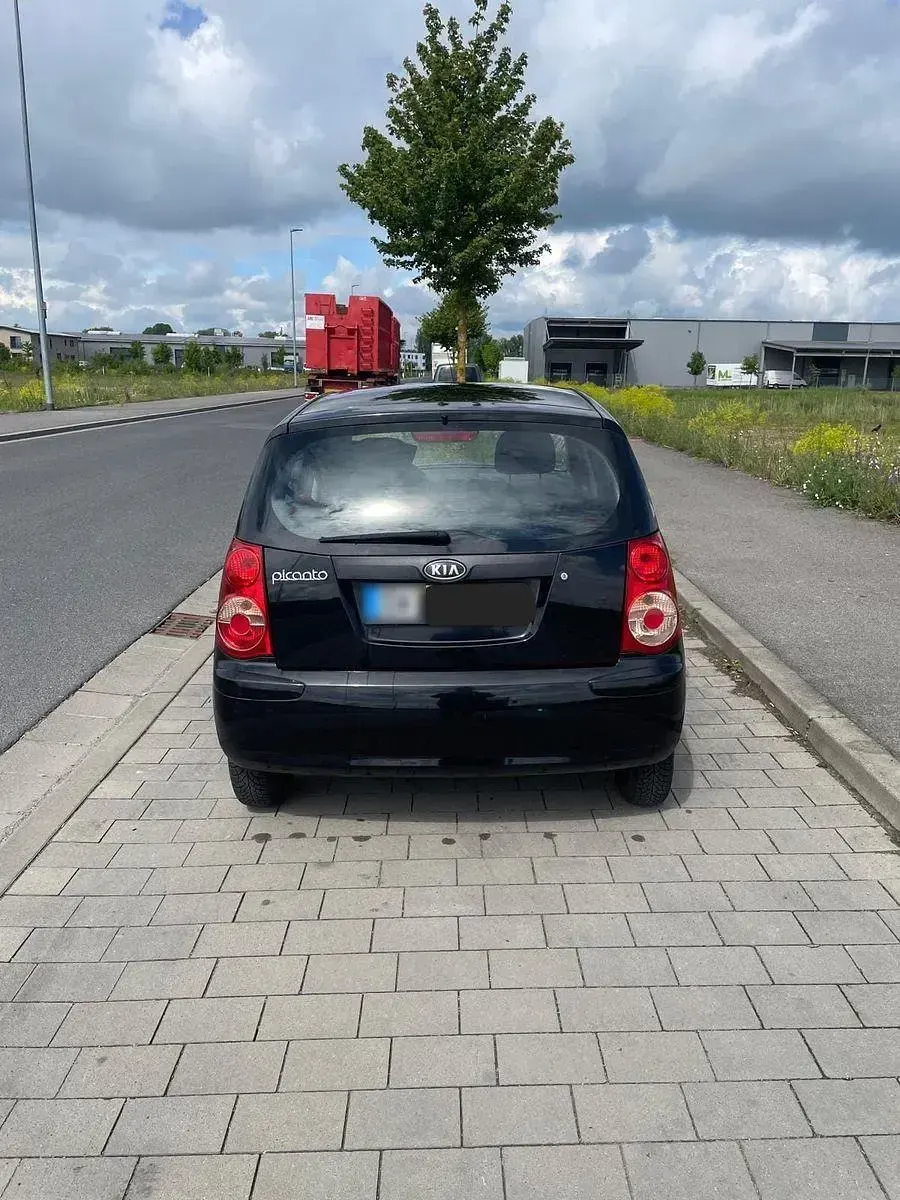 Gebraucht Kia Picanto Start 65 PS (47 kW) 2009 Schwarz Kleinwagen