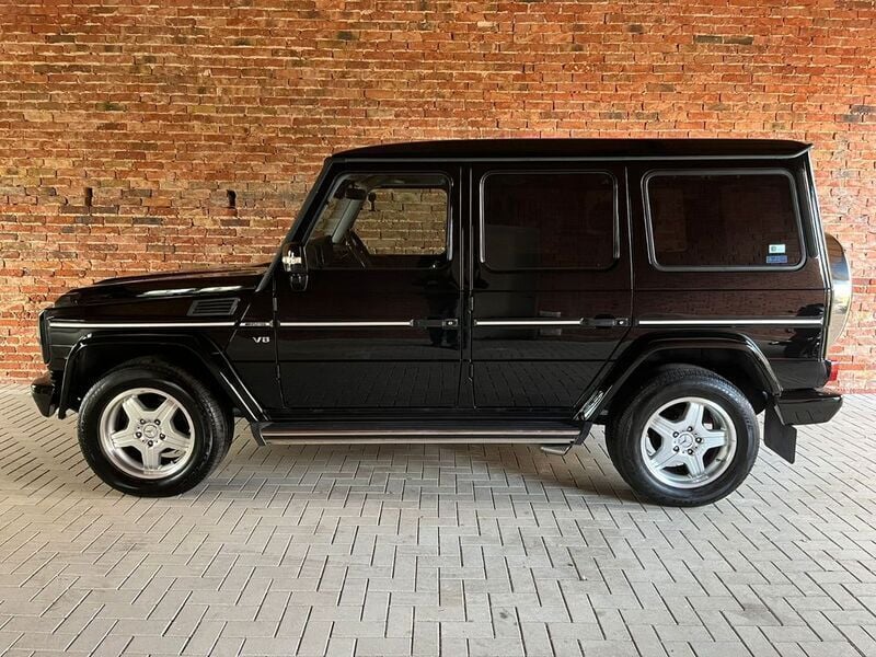 Schwarz Gebraucht 2003 Mercedes G500 SUV | 43.300 € (Guter Preis) - Bild 1/4