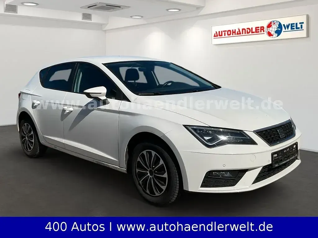 Usado Seat Leon Style 110 HP (80 kW) 2017 Branco Sedan