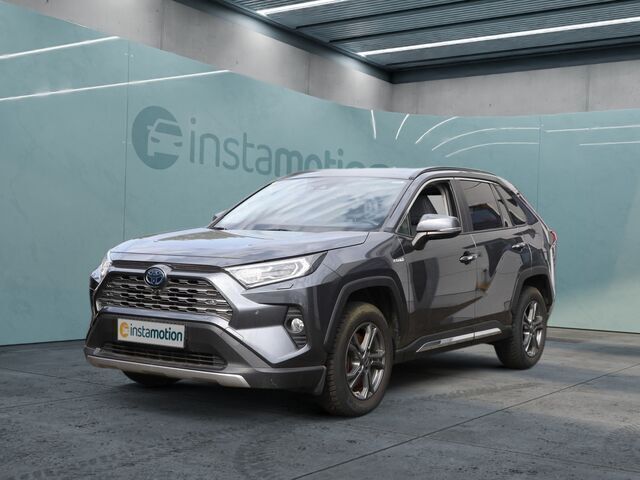 Grau Gebraucht 2019 Toyota RAV4 Hybrid Lounge SUV | 30.449 € (Teuer) - Bild 1/2