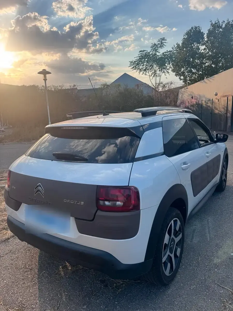 Gebraucht Citroën C4 Cactus 101 PS (74 kW) 2014 Weiß Kleinwagen