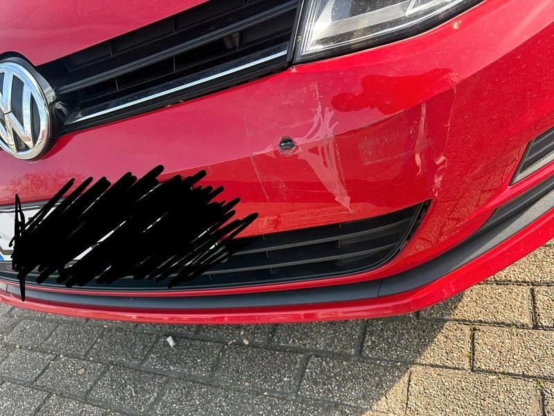 Gebraucht VW Golf VII 86 PS (63 kW) 2013 Rot Kleinwagen