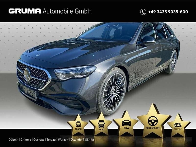 lack graphitgrau Gebraucht 2025 Mercedes E200 AMG Kombi | 54.990 € - Bild 1/4