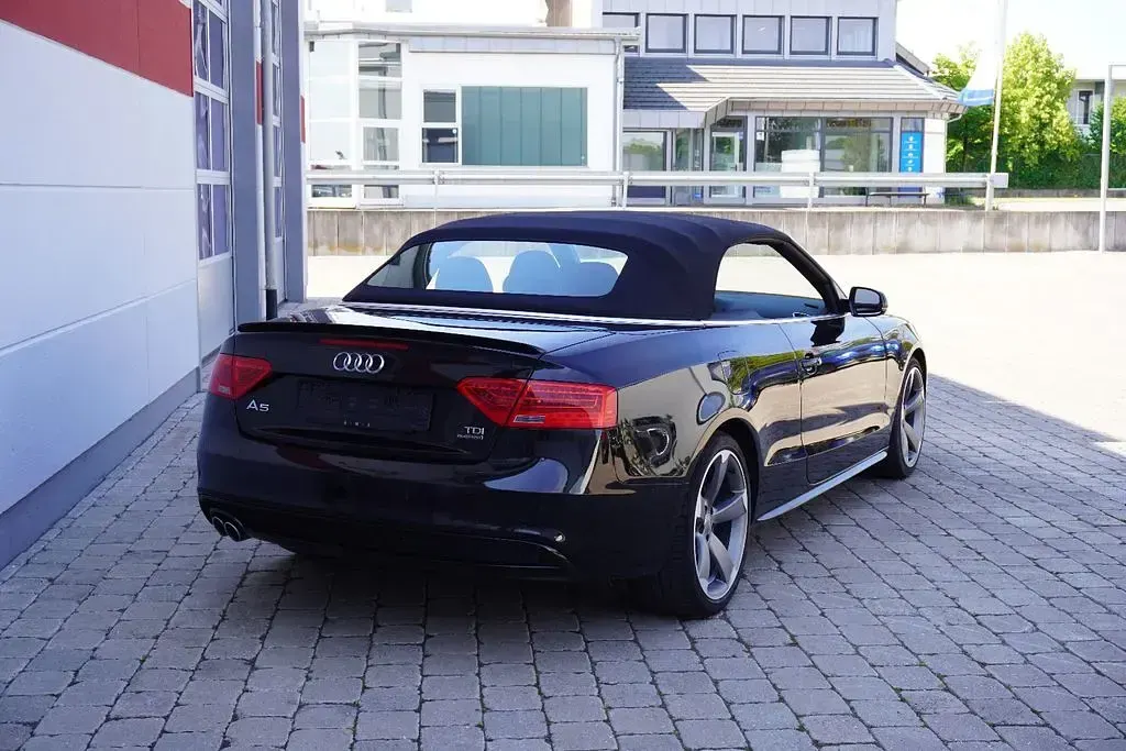Gebraucht Audi A5 Cabriolet S-Line 190 PS (139 kW) 2016 Schwarz Cabrio