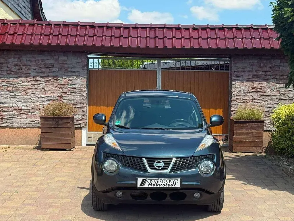 Gebraucht Nissan Juke Acenta 110 PS (80 kW) 2011 Blau SUV