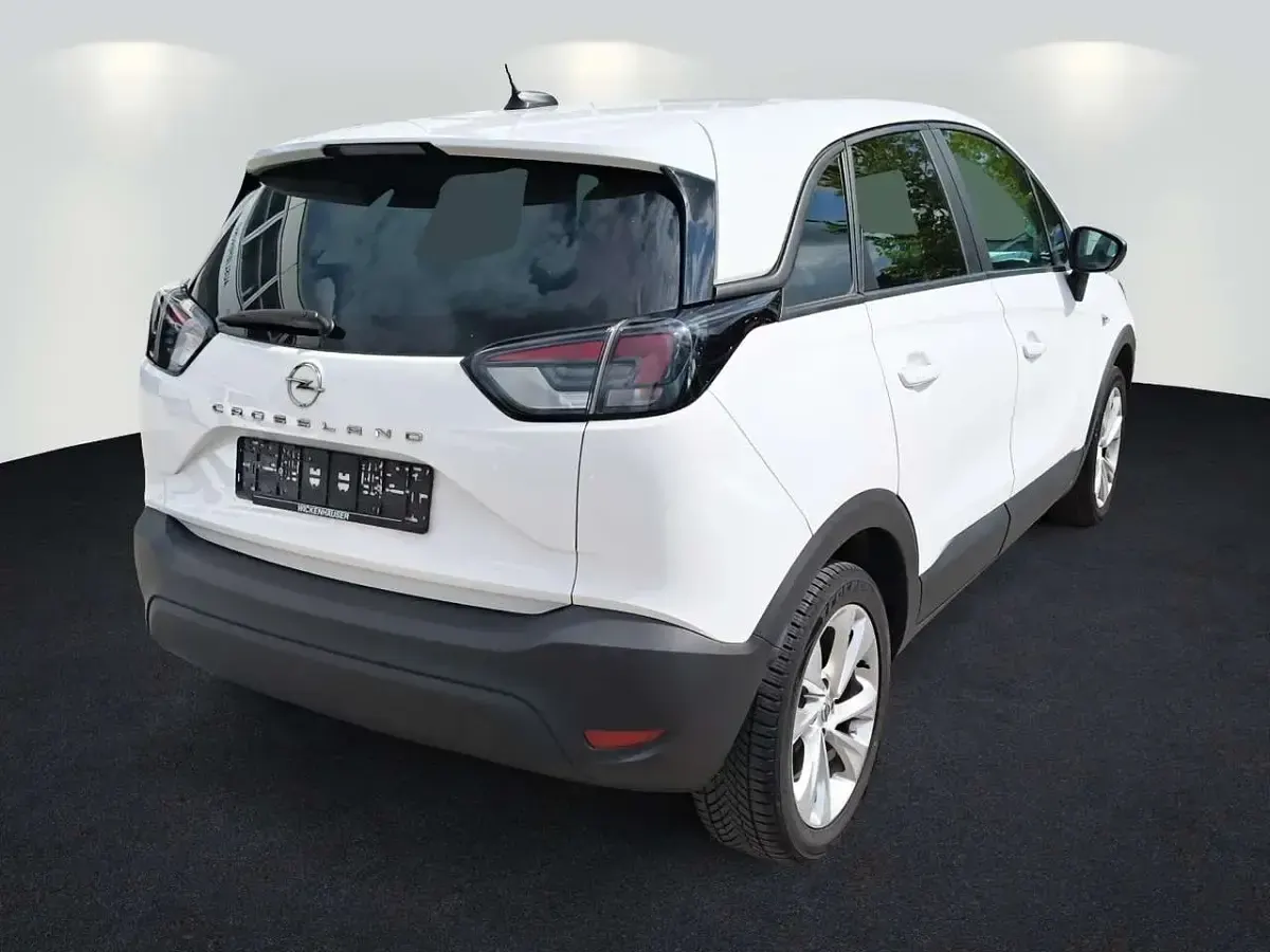 Gebraucht Opel Crossland 110 PS (80 kW) 2022 Weiß SUV