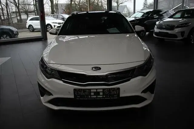 Gebraucht Kia Optima Spirit 205 PS (150 kW) 2019 Weiß Kombi