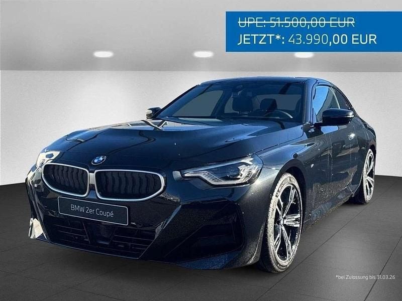 Neu BMW 218 M Sport 156 PS (114 kW) 2025 Black sapphire Coupé