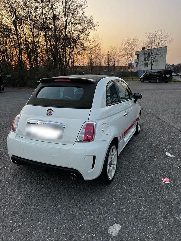 Usado Abarth 500 135 HP (99 kW) 2012 Branco Cabrios