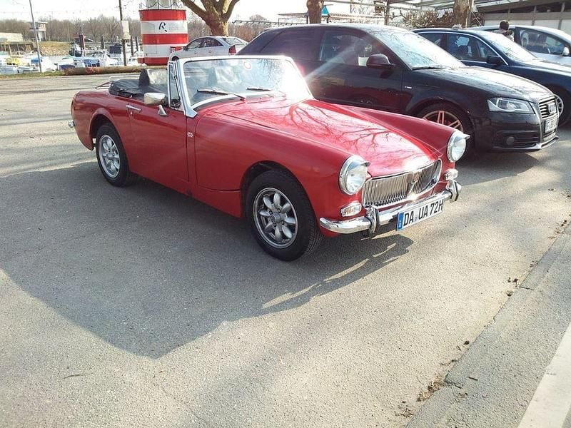Second-hand MG Midget 65 CP (47 kW) 1972 Roșu Cabrio