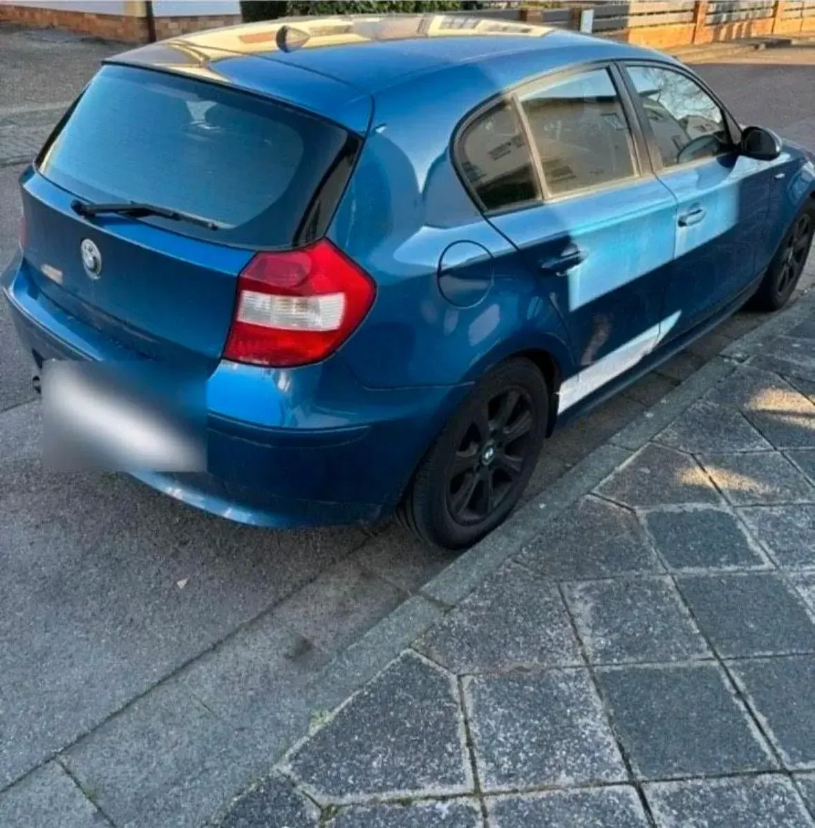 Gebraucht BMW 116 115 PS (84 kW) 2005 Blau Kleinwagen