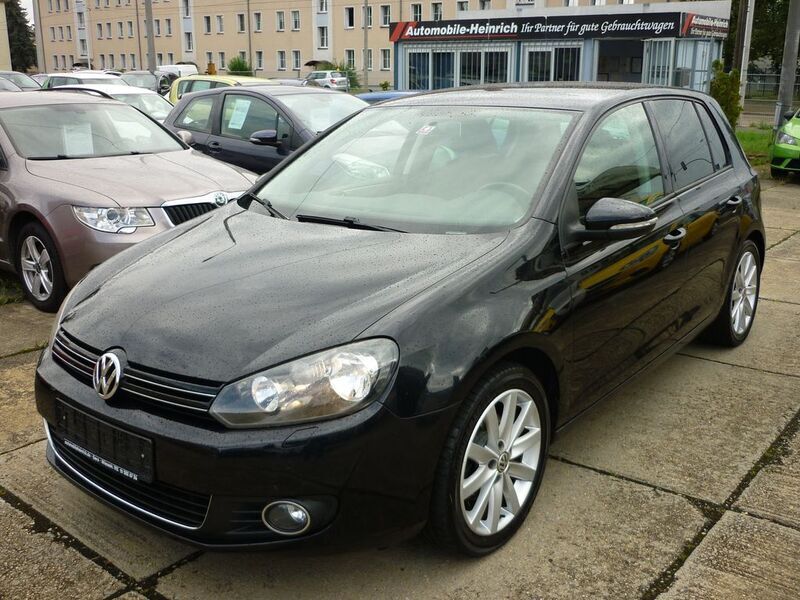 Deep black perleffekt Gebraucht 2009 VW Golf VI Highline Limousine | 4.900 € (Fairer Preis) - Bild 1/4