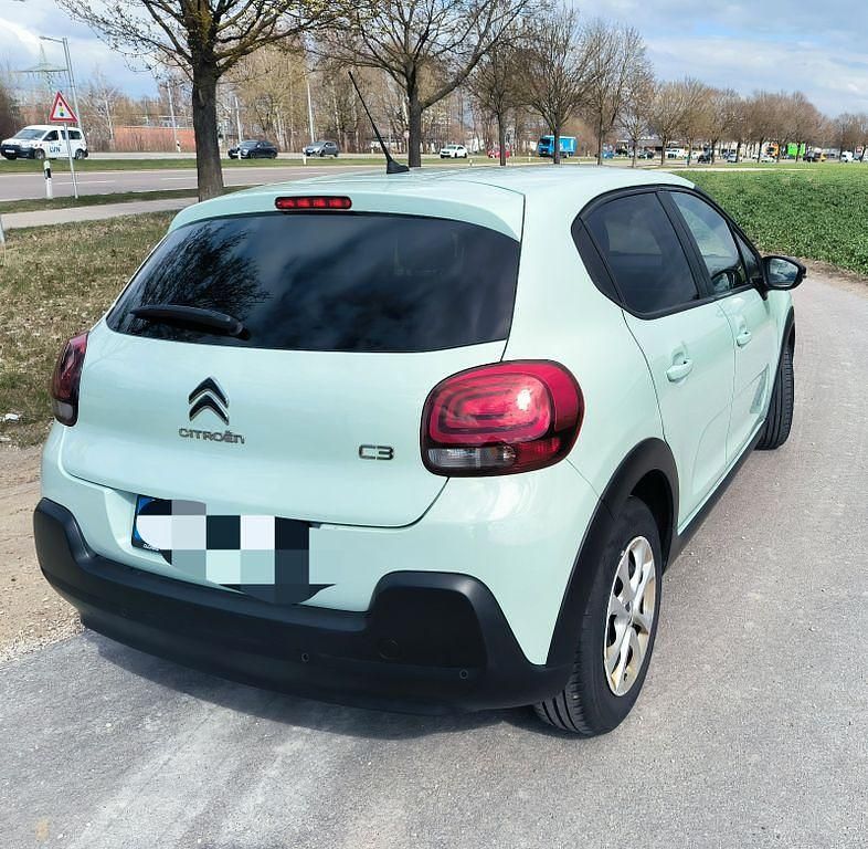Gebraucht Citroën C3 Feel 83 PS (61 kW) 2018 Grün Kleinwagen