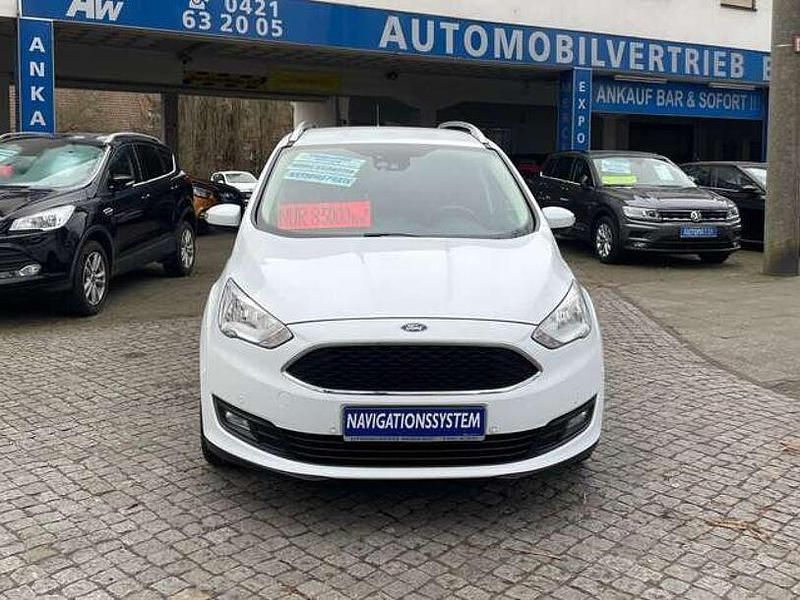 Gebraucht Ford Grand C-Max 125 PS (91 kW) 2019 Frostweiß Van / Kleinbus