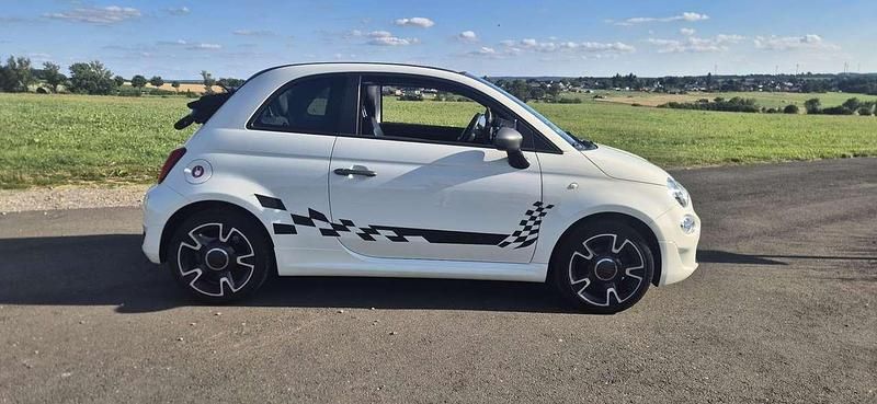 Weiß Gebraucht 2020 Fiat 500C Sport Cabrio | 10.499 € (Guter Preis) - Bild 1/4
