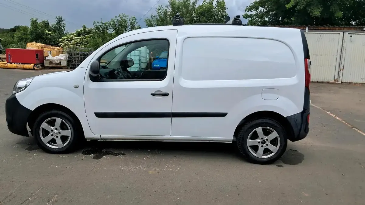 Gebraucht Renault Kangoo 90 PS (66 kW) 2015 Weiß Van / Kleinbus