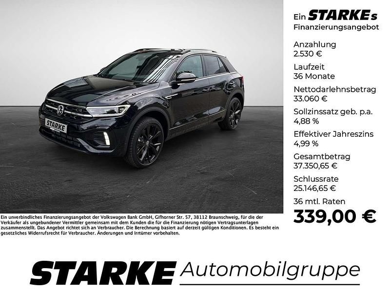 Deep black perleffekt Neu 2025 VW T-Roc R-line SUV | 34.990 € (Guter Preis) - Bild 1/4
