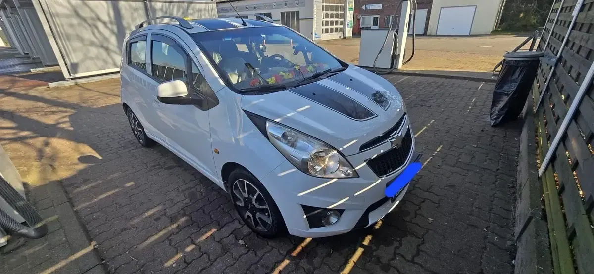 Occasion Chevrolet Spark LT 68 ch (50 kW) 2011 Blanc Citadine