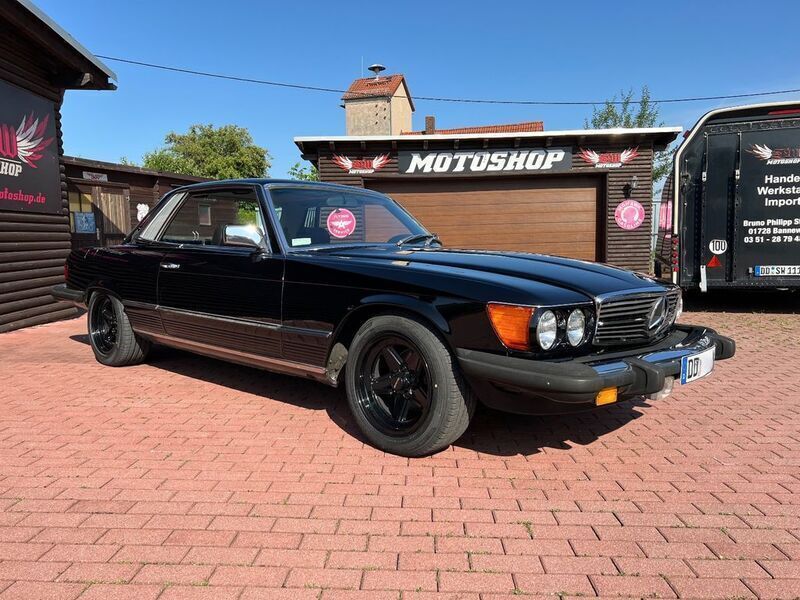 Schwarz Gebraucht 1981 Mercedes SLC380 Coupé | 24.900 € - Bild 1/4