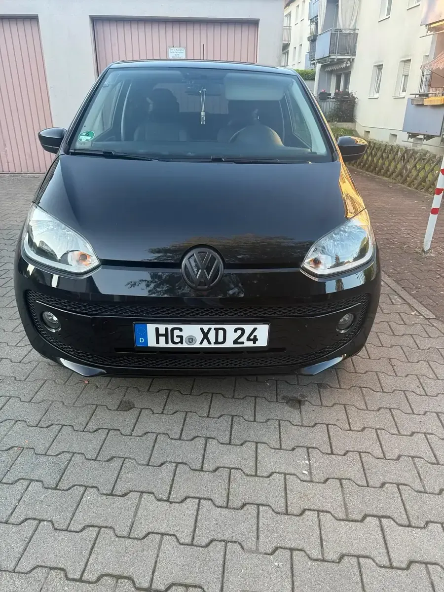 Gebraucht VW up! 60 PS (44 kW) 2012 Schwarz Kleinwagen