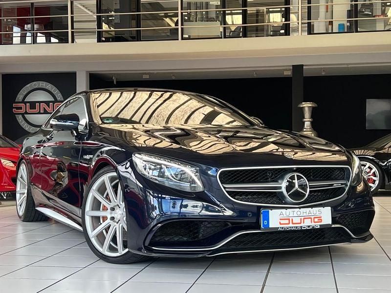 Blau Gebraucht 2014 Mercedes S63 AMG AMG Coupé | 49.990 € (Teuer) - Bild 1/4