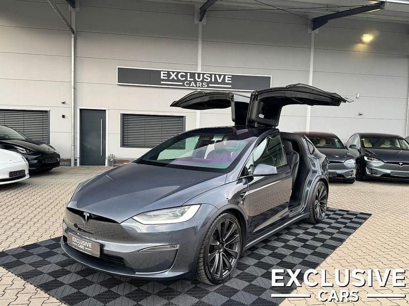 Gebraucht Tesla Model X Plaid 759 kW (1033 PS) 2022 Grau SUV