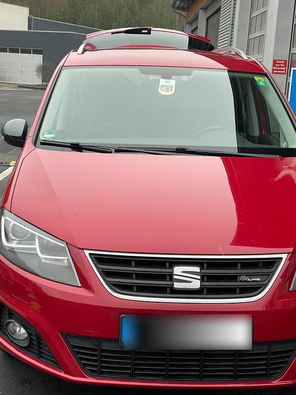 Gebraucht Seat Alhambra FR-Line 184 PS (135 kW) 2016 Rot Van / Kleinbus