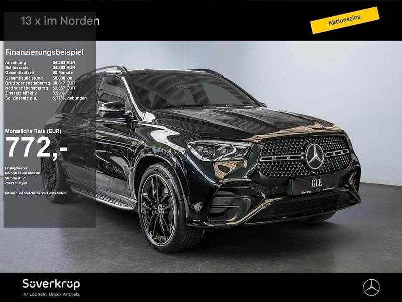 Grün Gebraucht 2025 Mercedes GLE350 Premium SUV | 97.950 € - Bild 1/4
