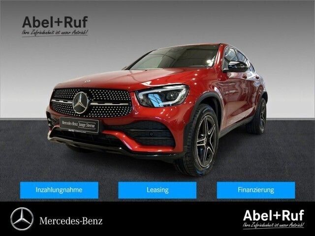 Rot Gebraucht 2020 Mercedes GLC300 Coupé | 45.439 € (Fairer Preis) - Bild 1/4