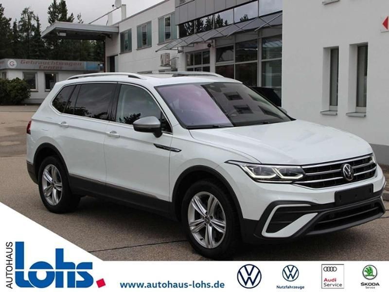 Pure white Gebraucht 2022 VW Tiguan Allspace Life SUV | 33.980 € (Fairer Preis) - Bild 1/4