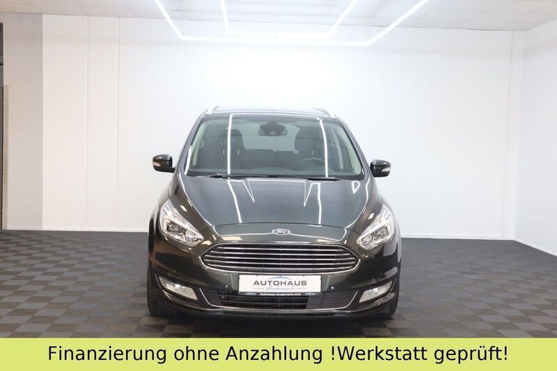 Grün Gebraucht 2016 Ford Galaxy Titanium Van / Kleinbus | 14.990 € (Superpreis) - Bild 1/4