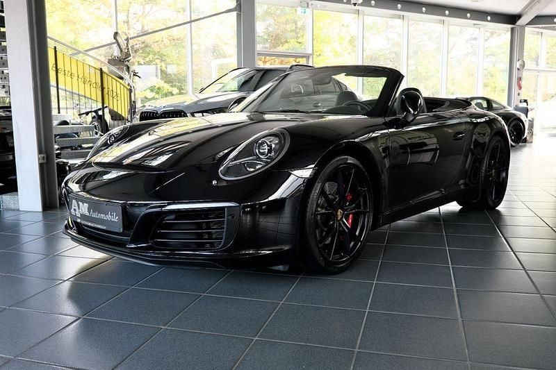 Schwarz Gebraucht 2016 Porsche 911 Carrera S Cabriolet Cabrio | 102.800 € (Superpreis) - Bild 1/4